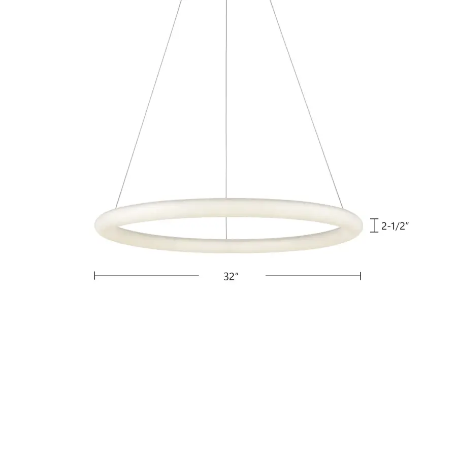 Cumulus Minor 32-Inch Pendant Light - Image 6