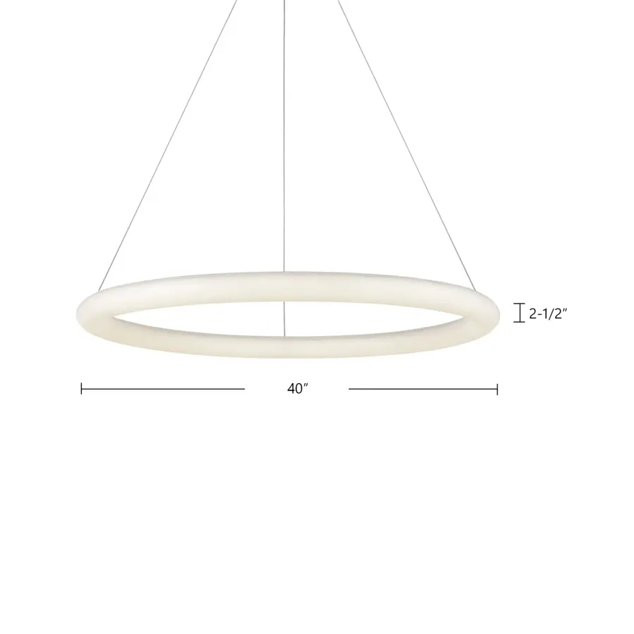 Cumulus Minor 40" Pendant - Image 6