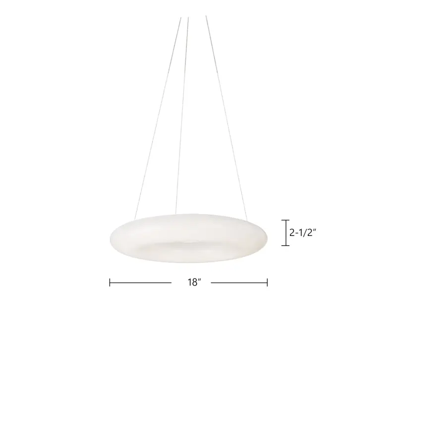 Cumulus 18-Inch Pendant Light - Image 3