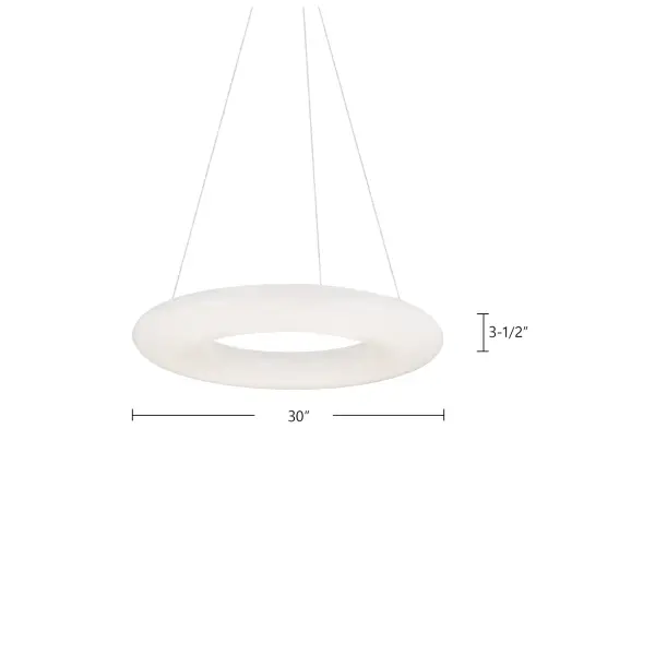 Cumulus 30-Inch Pendant Light - Image 3