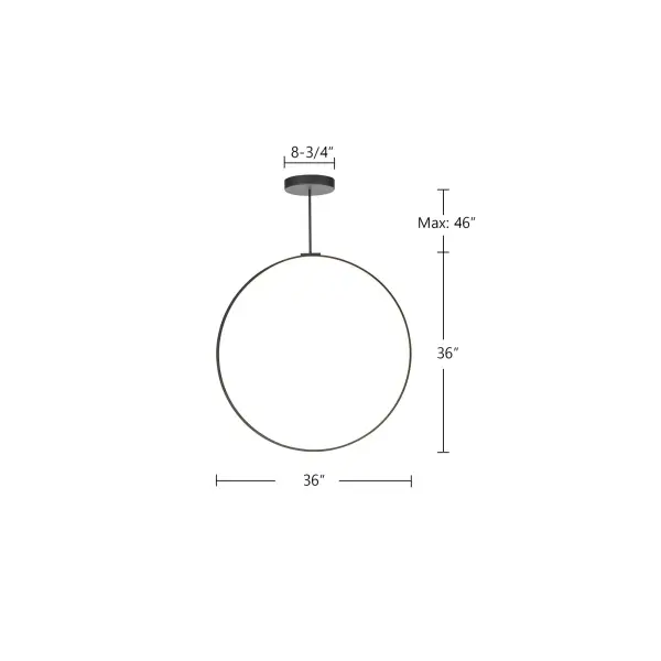 Cirque 36-Inch Pendant Light - Image 11