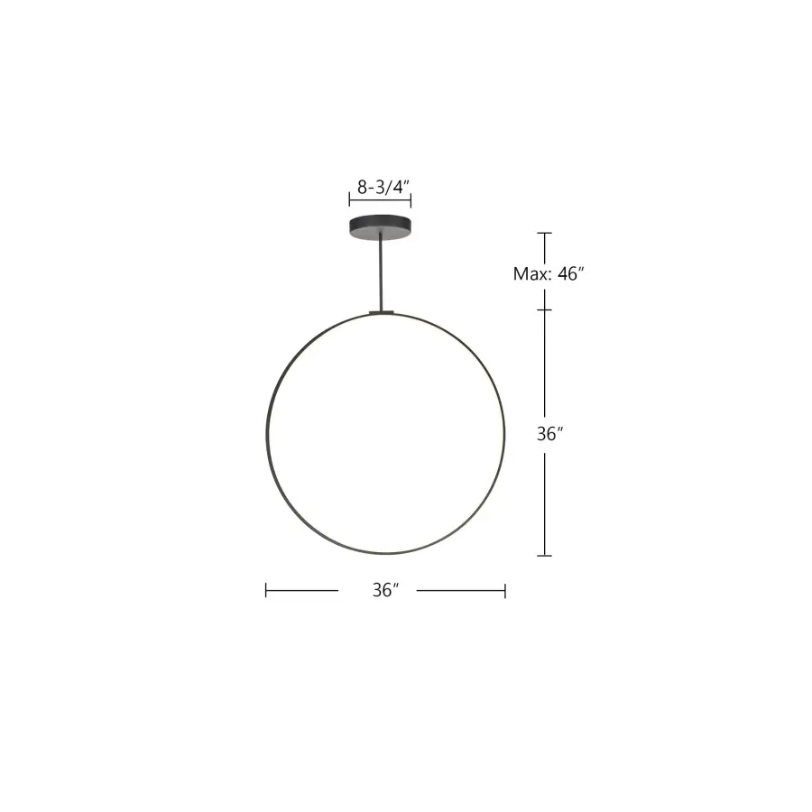 Cirque 36-Inch Pendant Light - Image 11