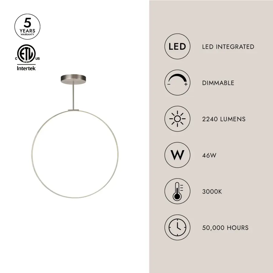 Cirque 36-Inch Pendant Light - Image 9