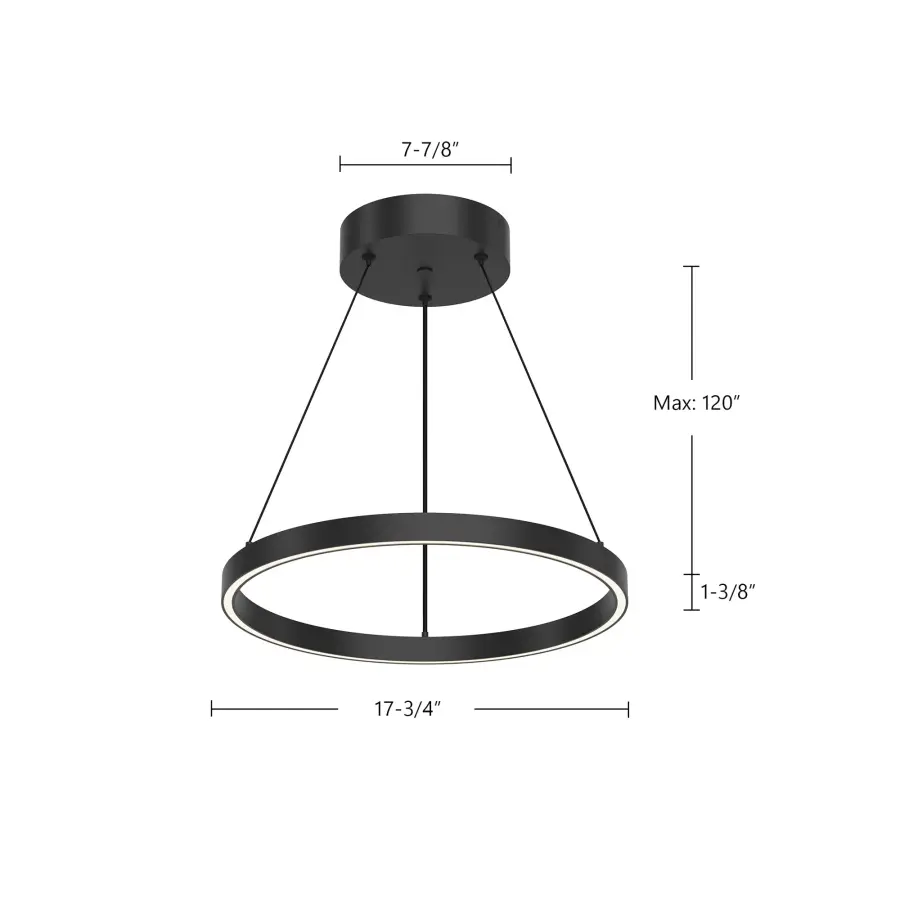 Cerchio 18-Inch Pendant Light - Image 12