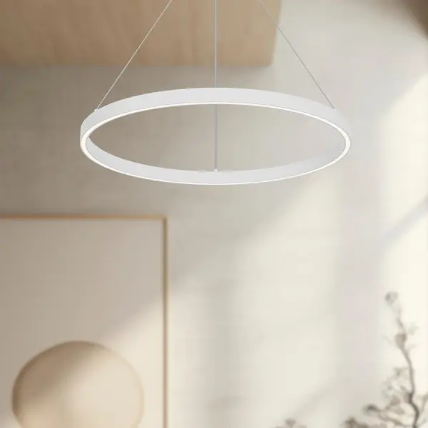 Sleek Modern Linear Pendant with Integrated LED Technology - Image 3