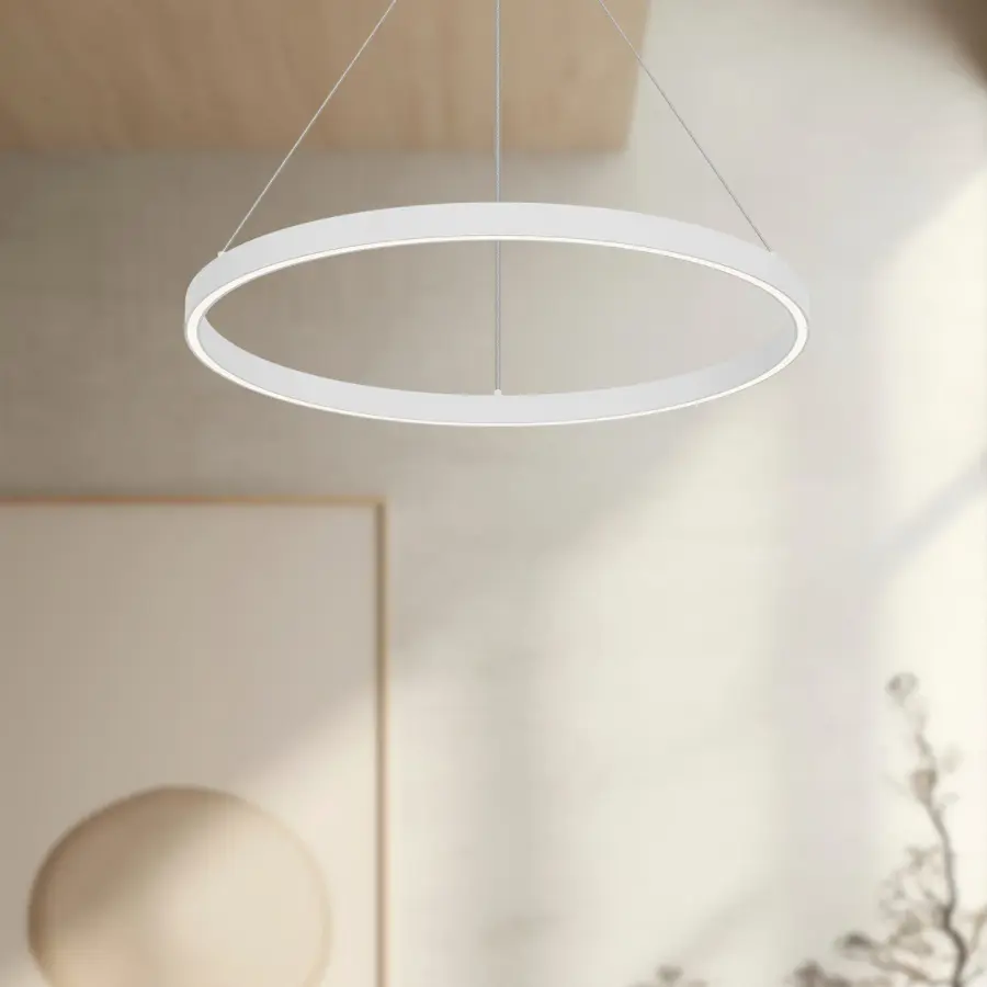 Sleek Modern Linear Pendant with Integrated LED Technology - Image 3