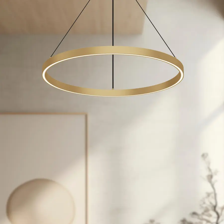 Sleek Modern Linear Pendant with Integrated LED Technology - Image 5
