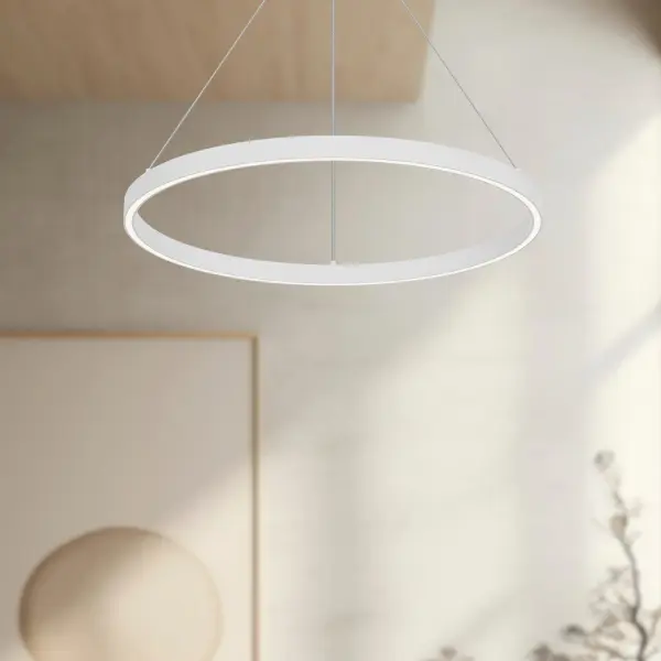 Sleek Modern Linear Pendant with Integrated LED Technology - Image 7