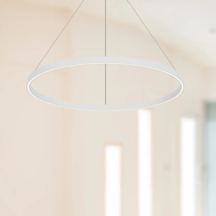 Sleek 32-Inch Linear Pendant with Integrated LED and Modern Design - Image 3