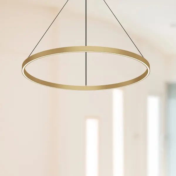 Sleek 32-Inch Linear Pendant with Integrated LED and Modern Design - Image 4
