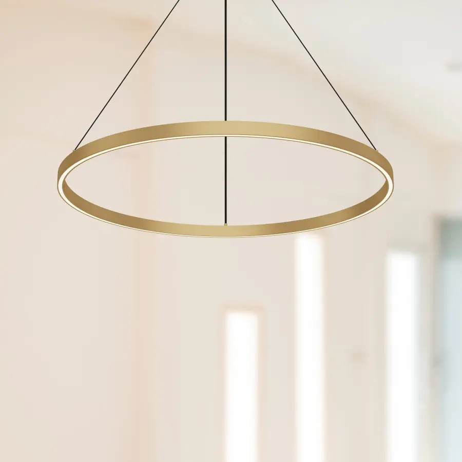 Sleek 32-Inch Linear Pendant with Integrated LED and Modern Design - Image 6