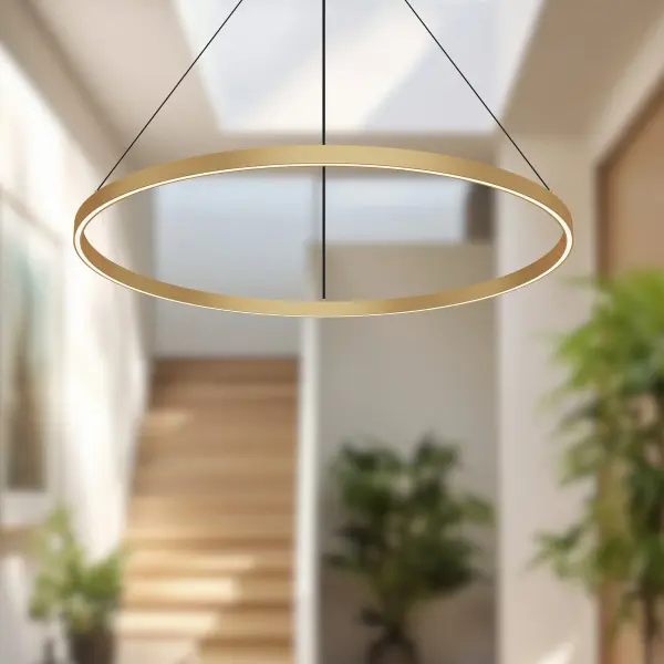 Sleek 36-Inch Linear Pendant with Integrated LED and Modern Design - Image 7