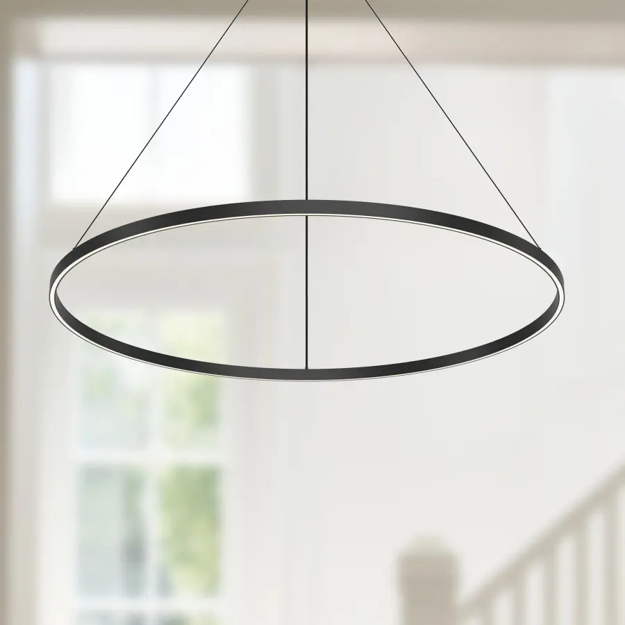 Sleek 48-Inch Linear Pendant with Integrated LED and Modern Design - Image 3