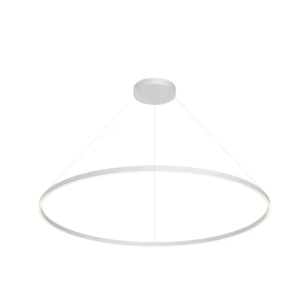 Cerchio 60-Inch Pendant in Brushed Gold - Image 8