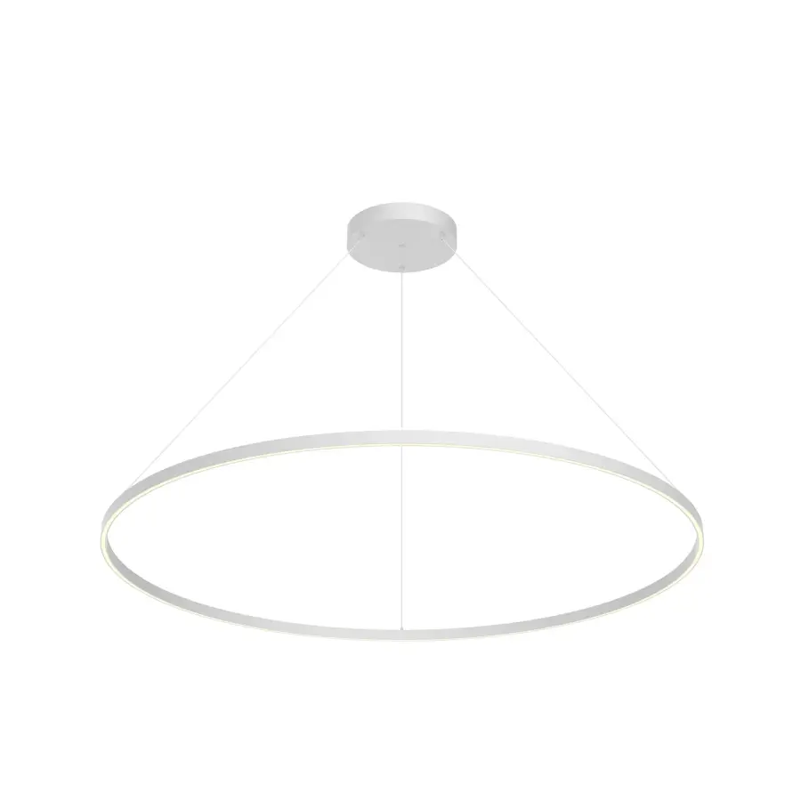 Cerchio 60-Inch Pendant Light in Brushed Gold - Image 8