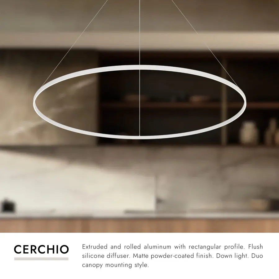 Cerchio 72-Inch Linear Pendant - Image 11