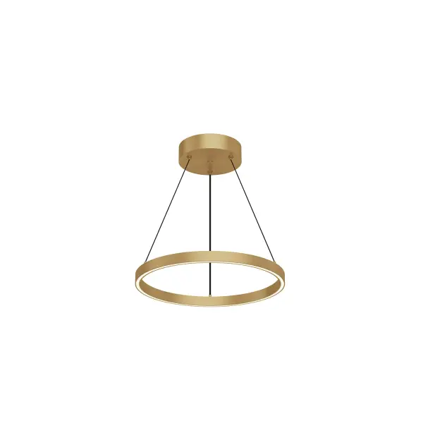 Modern Circular Pendant with Sophisticated Up/Down Lighting - Image 6