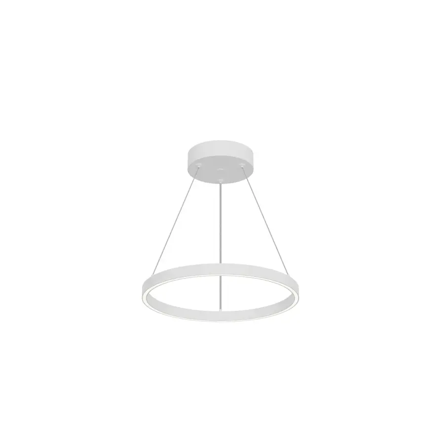 Modern Circular Pendant with Sophisticated Up/Down Lighting - Image 8
