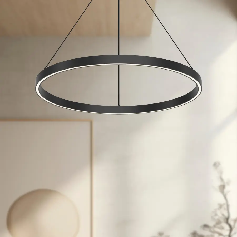 Sleek Linear Pendant with Sophisticated Up/Down Lighting - Image 2