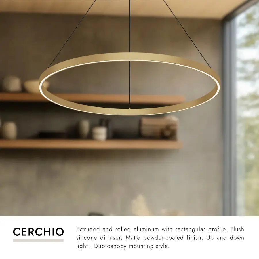 Cerchio 32-Inch Up/Down Pendant - Image 9