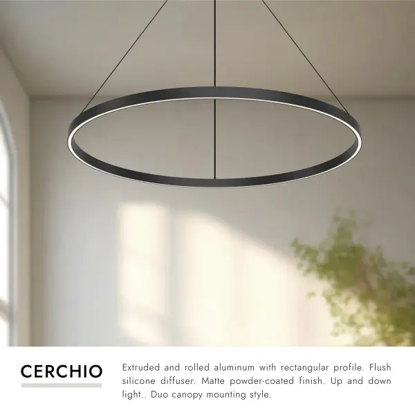 Cerchio 36" Up/Down Pendant - Image 13