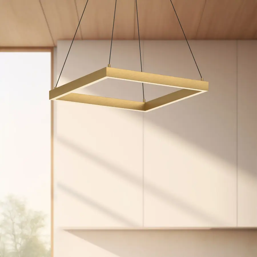 Sleek Linear Pendant with Integrated LED and Modern Minimalist Design - Image 4
