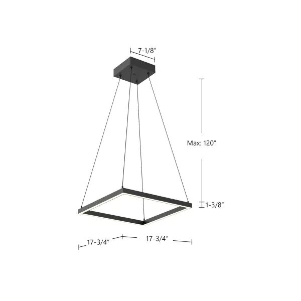 Sleek Linear Pendant with Integrated LED and Modern Minimalist Design - Image 9