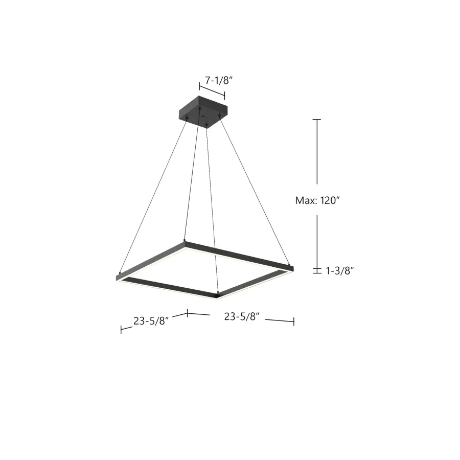 Sleek Linear Pendant with Integrated LED and Modern Aesthetic - Image 11