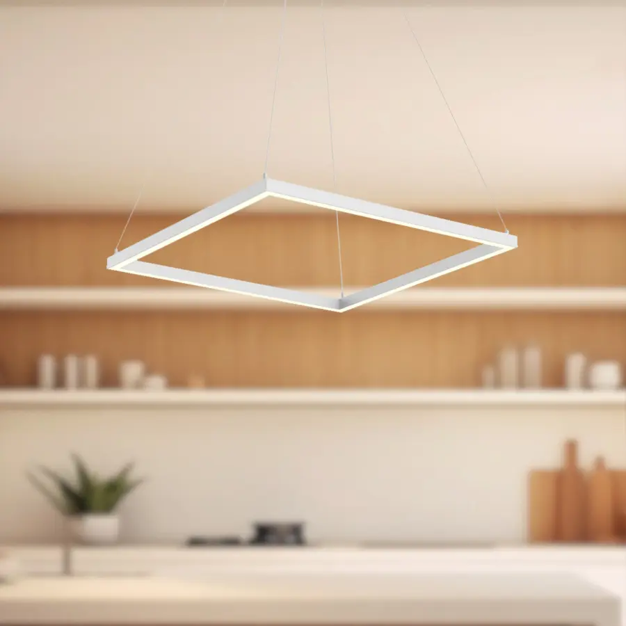Sleek Linear Pendant with Integrated LED and Modern Aesthetic - Image 4
