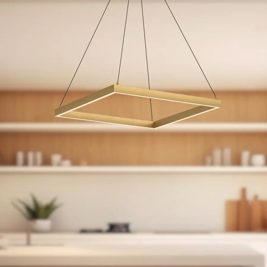 Sleek Linear Pendant with Integrated LED and Modern Aesthetic - Image 5