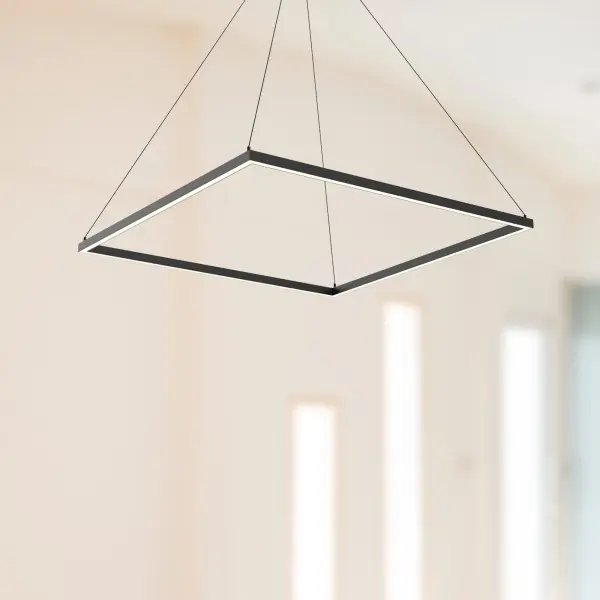 Sleek Linear LED Pendant Perfect for Modern Dining & Kitchen Spaces - Image 4