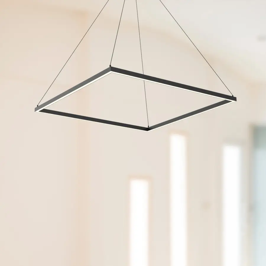 Sleek Linear LED Pendant Perfect for Modern Dining & Kitchen Spaces - Image 4