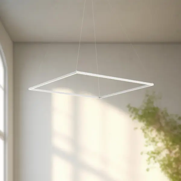Sleek 48-Inch Linear Pendant with Integrated LED and Modern Profile - Image 3