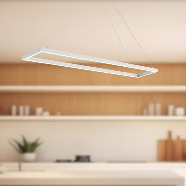 Sleek Linear Pendant Perfect for Modern Kitchen Islands & Dining Tables - Image 5