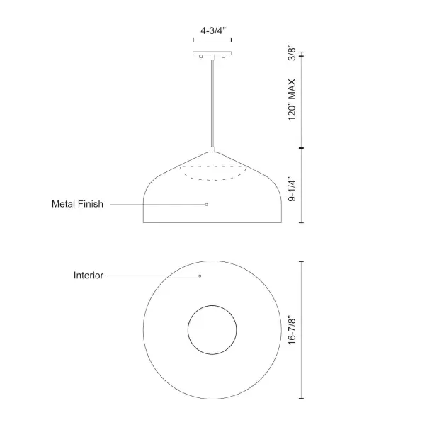 Helena 17-Inch Pendant Light - Image 11