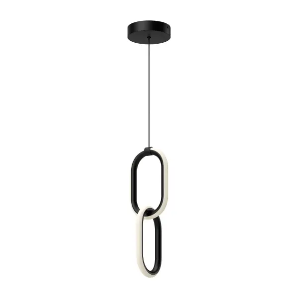 Airen 15-Inch Pendant Light in Matte Black - Image 4