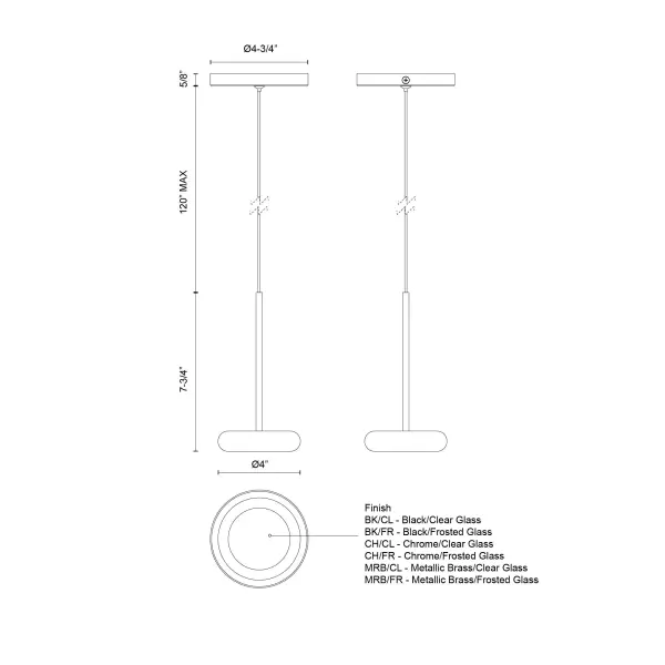 Stephord 4-Inch Pendant Light - Image 26