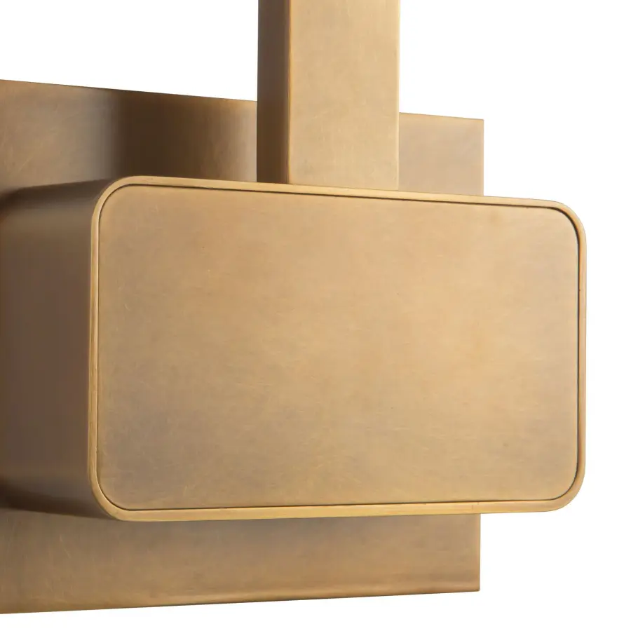 Vega Minor 17" Picture Light in Vintage Brass - Image 14
