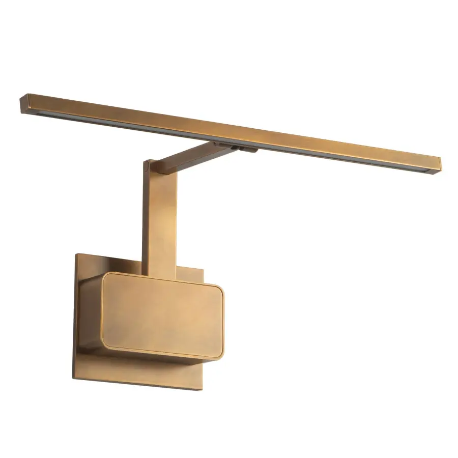 Vega Minor 17" Picture Light in Vintage Brass - Image 16