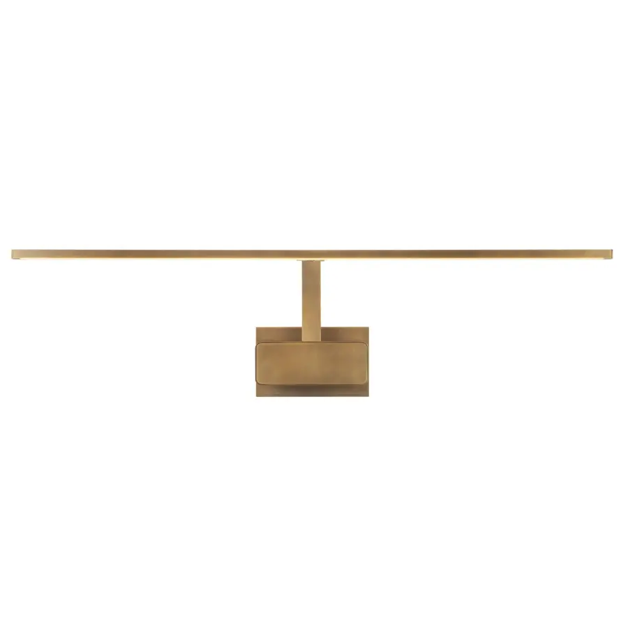 Vega Minor 34-Inch Picture Light in Vintage Brass - Image 13