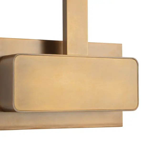 Vega Minor 34-Inch Picture Light in Vintage Brass - Image 21