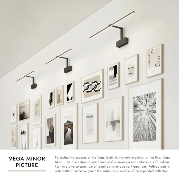 Vega Minor 34-Inch Picture Light in Vintage Brass - Image 7