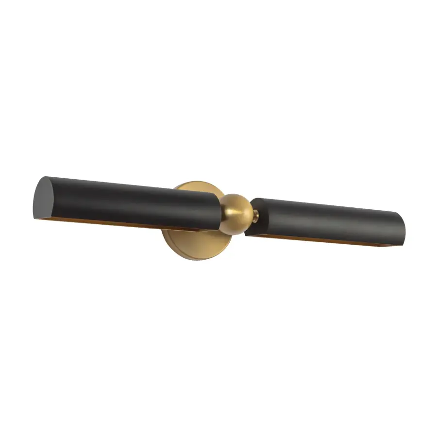 Cole 23-Inch Picture Light in Brushed Gold - Image 11