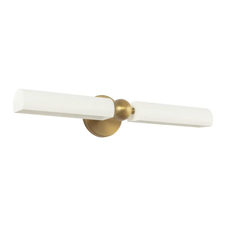 Cole 23-Inch Picture Light in Brushed Gold - Image 24