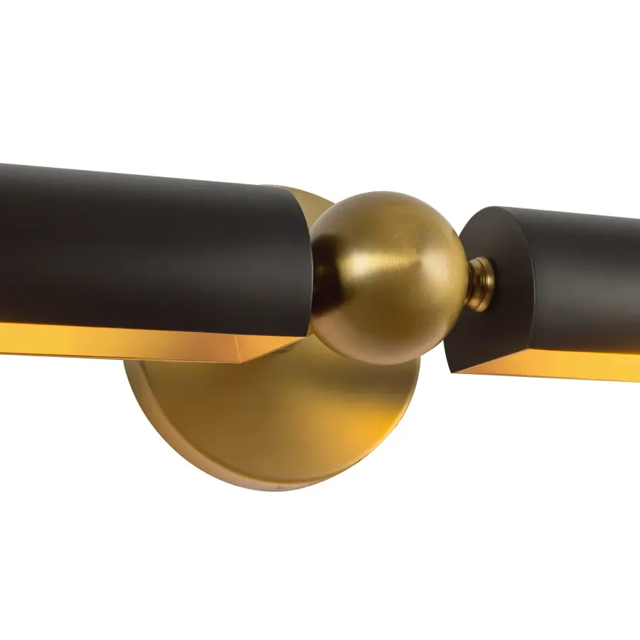 Cole 23-Inch Picture Light in Brushed Gold - Image 8