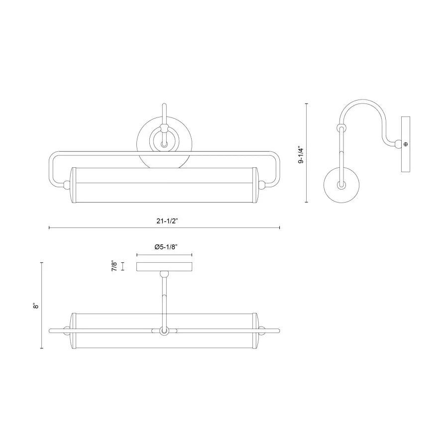 Ellen 21-Inch Picture Light - Image 12