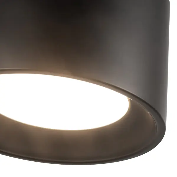 Uma 5-Inch Semi-Flush Mount in Black - Image 5