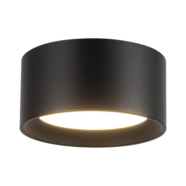 Uma 7-Inch Short Semi-Flush Mount in Black - Image 6