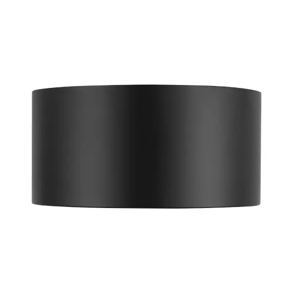 Uma 7-Inch Short Semi-Flush Mount in Black - Image 8