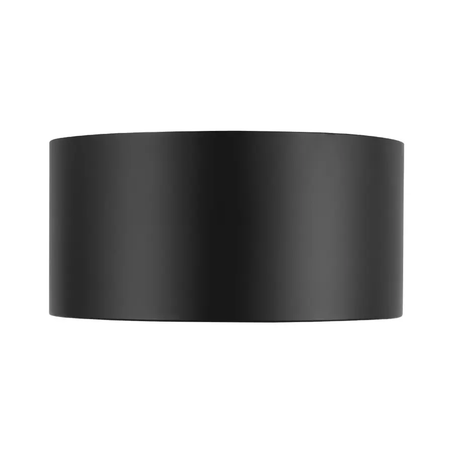 Uma 7-Inch Short Semi-Flush Mount in Black - Image 8